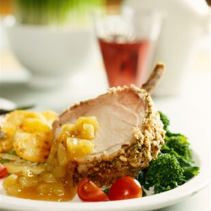 Frenched Berkshire pork chop - TK Gourmet