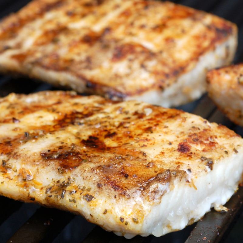 Skinless boneless wild caught mahi mahi filet